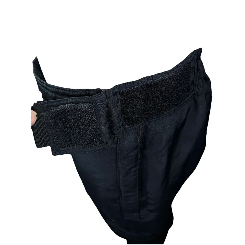 SLALOM Men L Black Ski Snowboard Pants Cold Weather Snowmobile Baggy Outer Layer